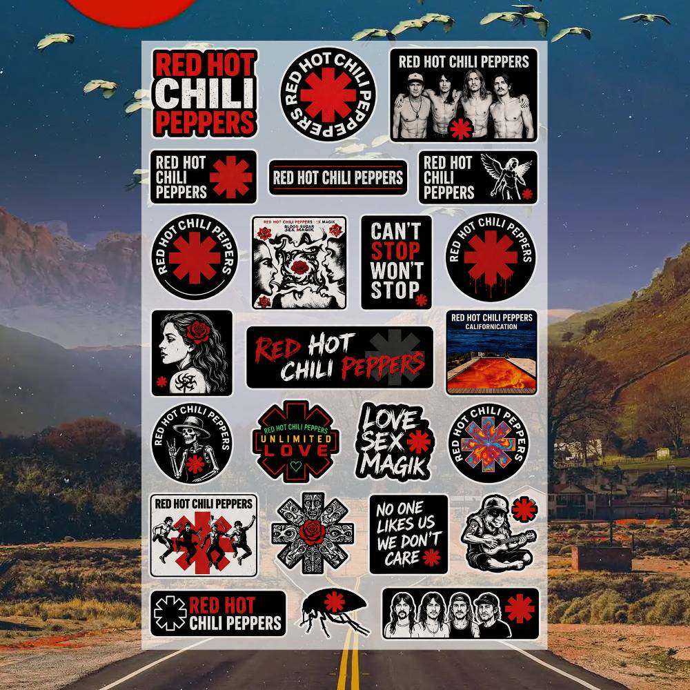 Laptop Accessories Wallpaper - Наклейка Red Hot Chili Peppers для