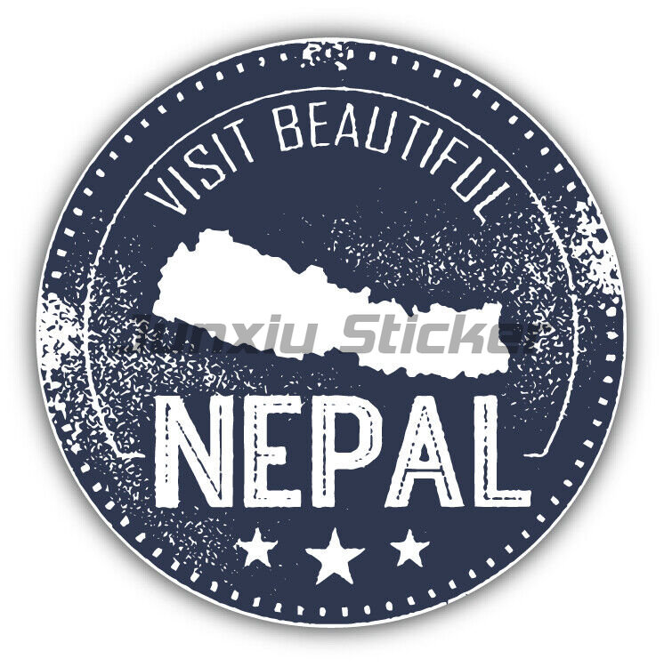 Laptop Accessories In Nepal - Виниловая наклейка с флагом Непала для