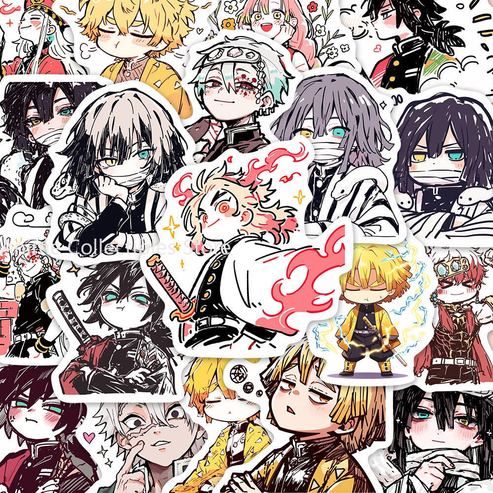 Laptop Accessories Cute - 55 шт. Demon Slayer Kamado Tanjirou