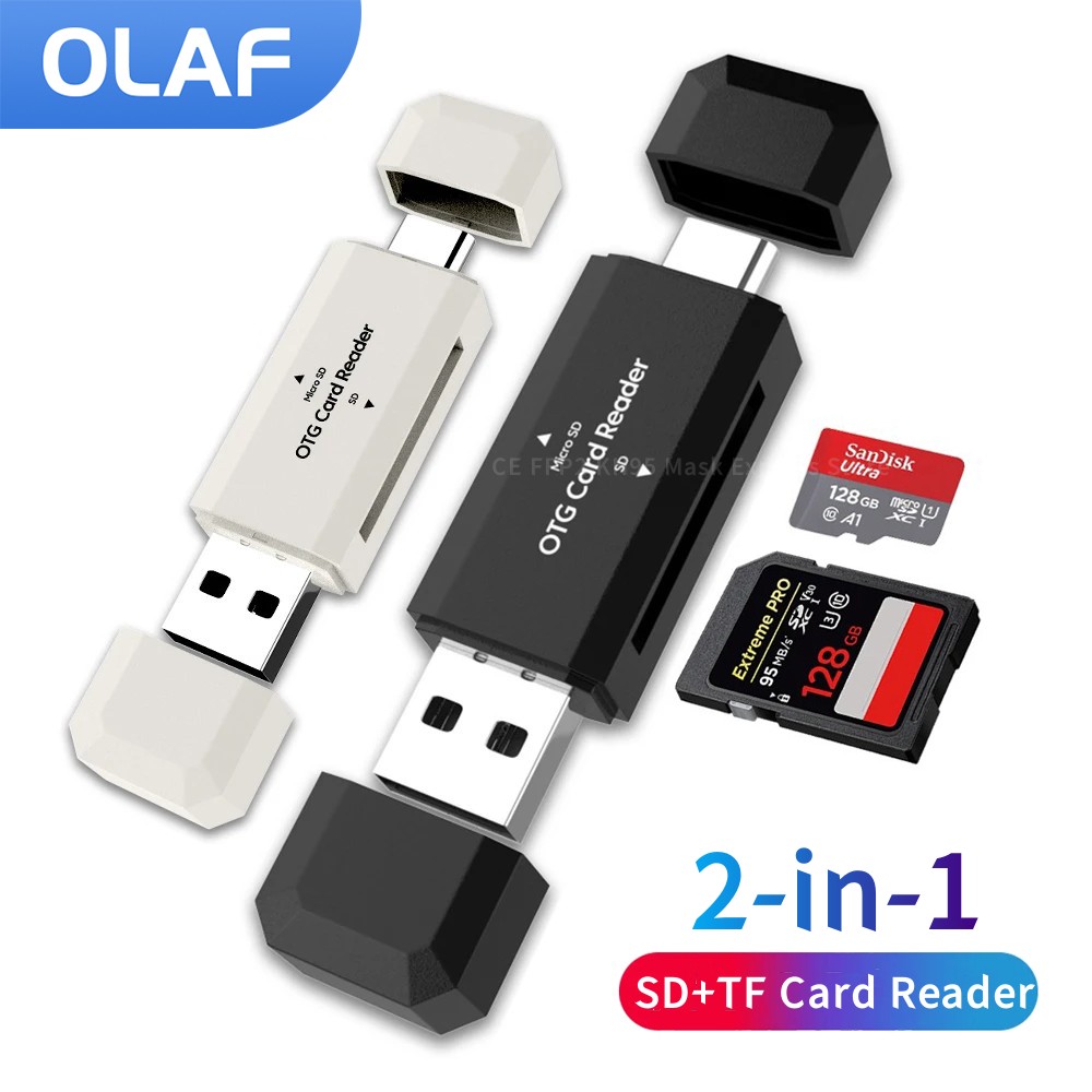 Laptop Accessories And Gadgets - 2 в 1 устройство чтения карт