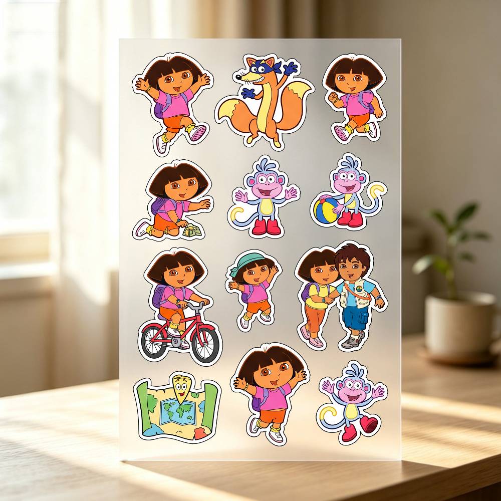 Laptop Accessories Wallpaper - 1 шт. виниловая наклейка Dora The