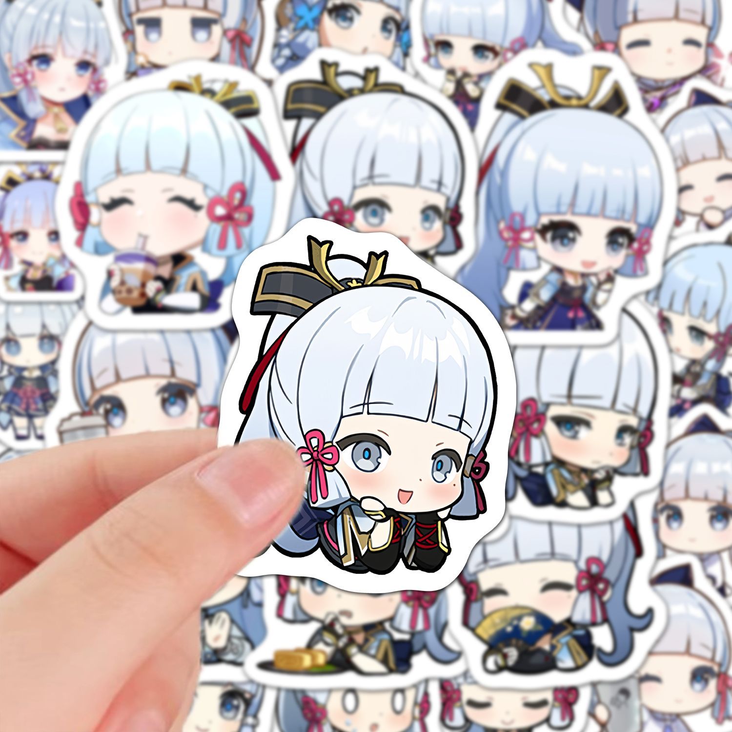 Набор наклеек Kamisato Ayaka ( – обзор и цена Laptop Accessories
