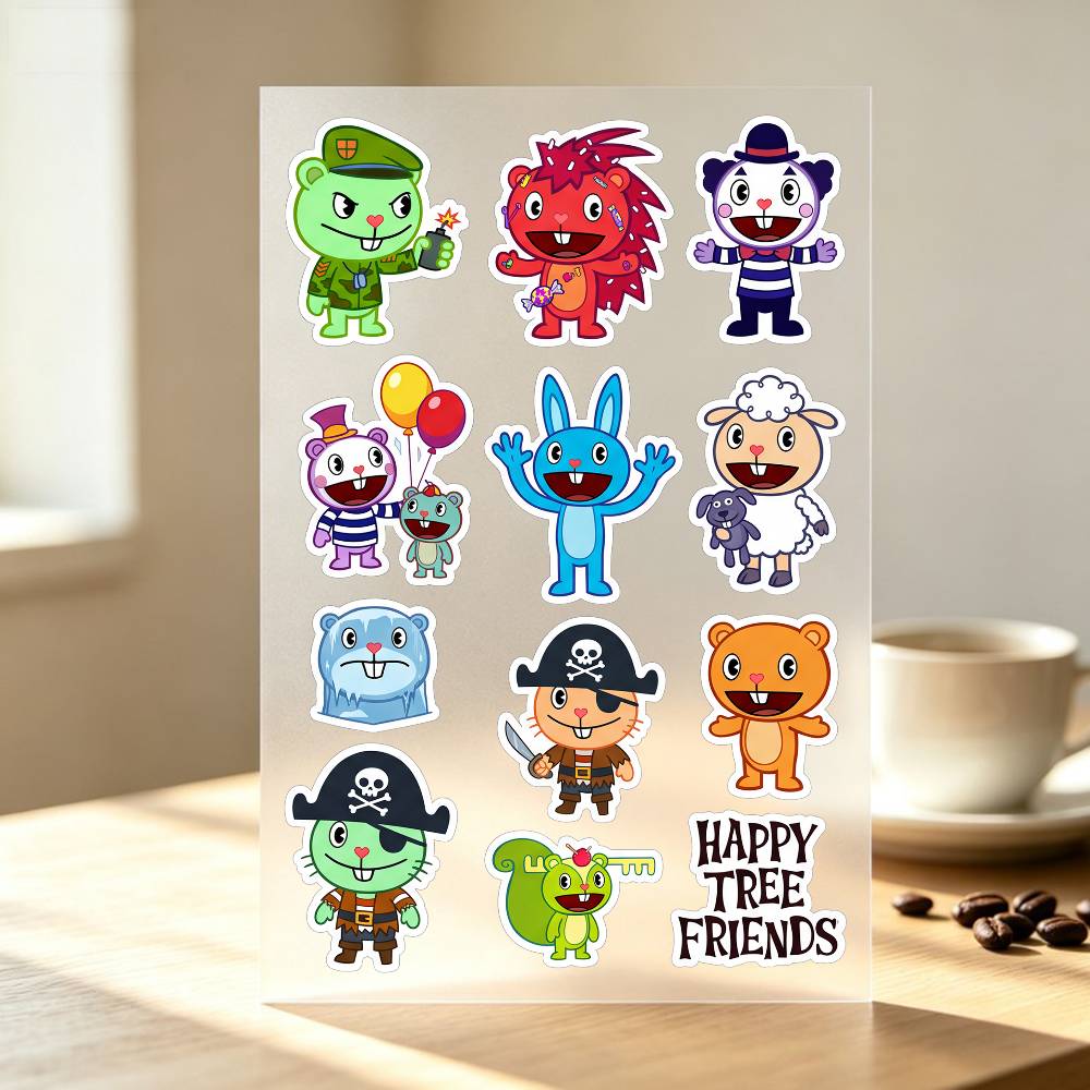 Наклейки Happy T-ree F-rien-ds – обзор и цена Laptop Accessories Wallpaper