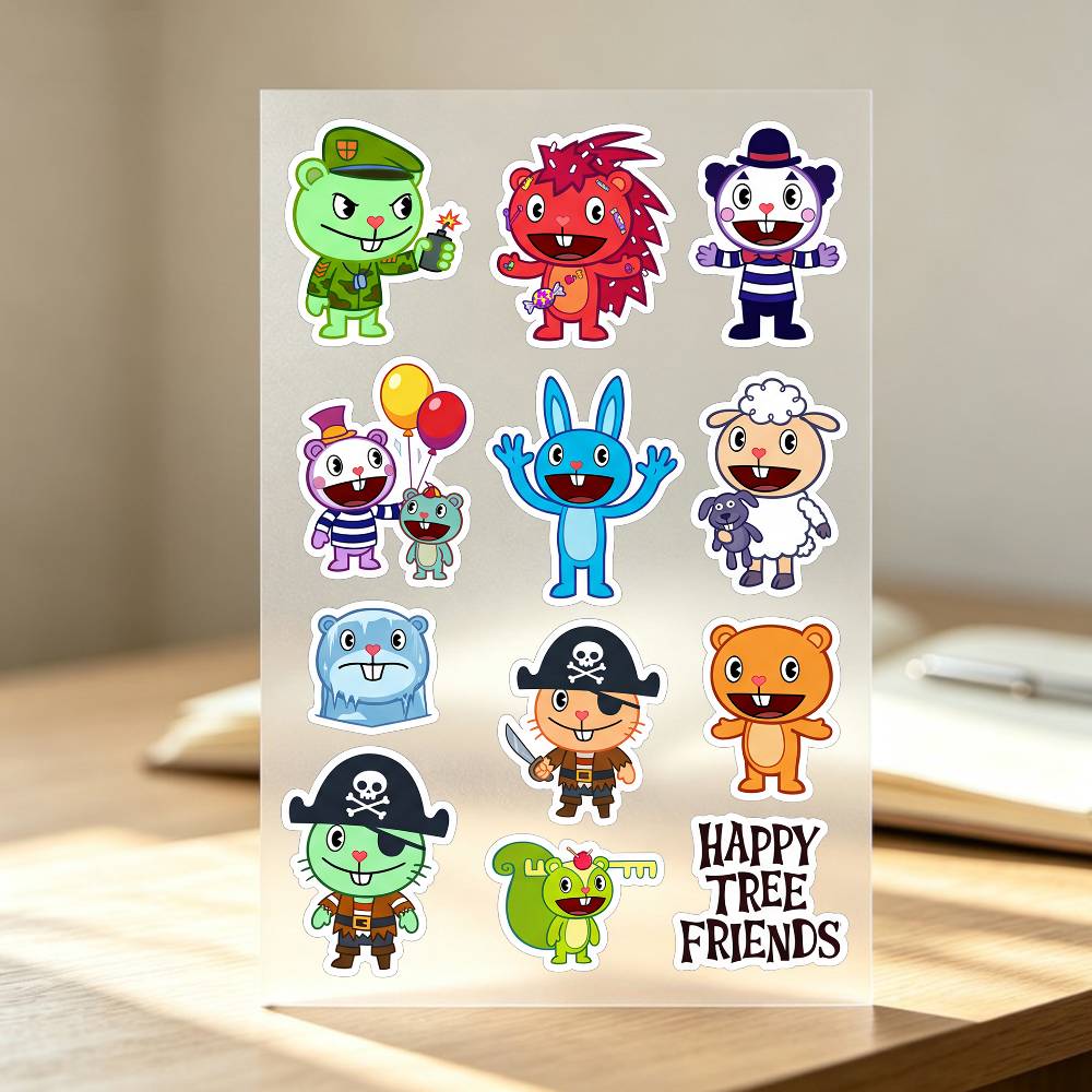 Наклейки Happy T-ree F-rien-ds – обзор и цена Laptop Accessories Wallpaper