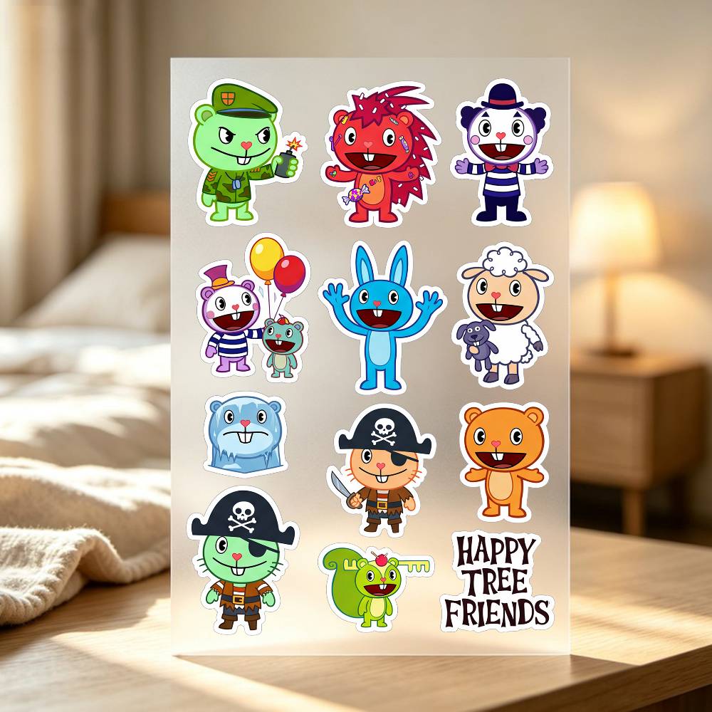 Наклейки Happy T-ree F-rien-ds – обзор и цена Laptop Accessories Wallpaper