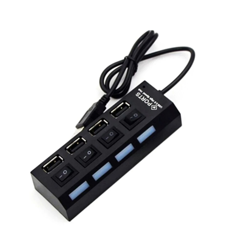4-портовый USB 2.0-хаб-разветв – обзор и цена Laptop Accessories Computer