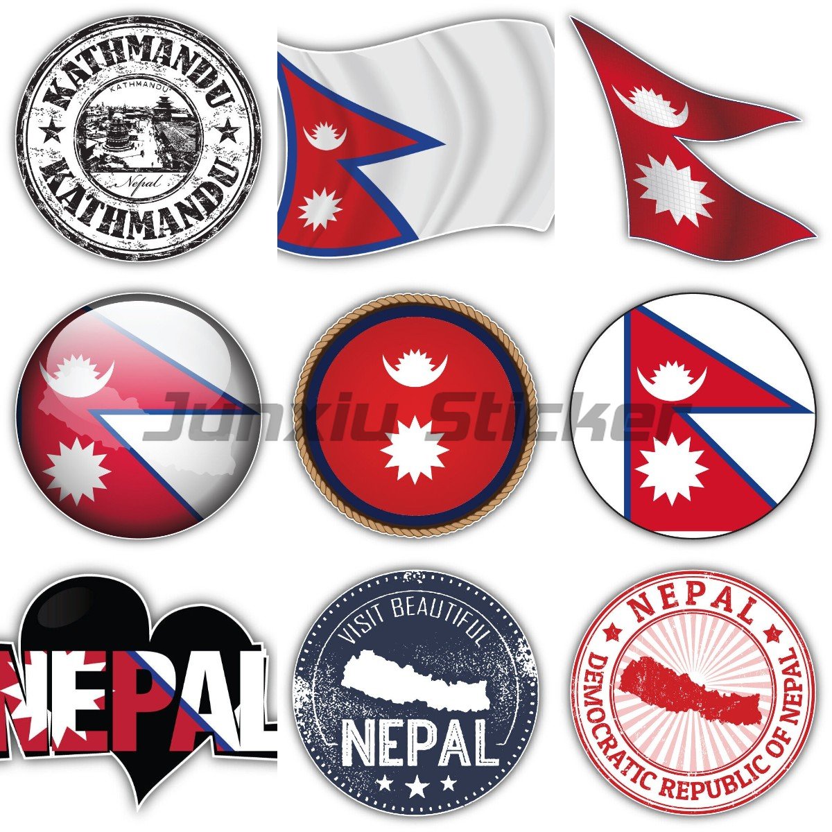 Виниловая наклейка с флагом Не – обзор и цена Laptop Accessories In Nepal
