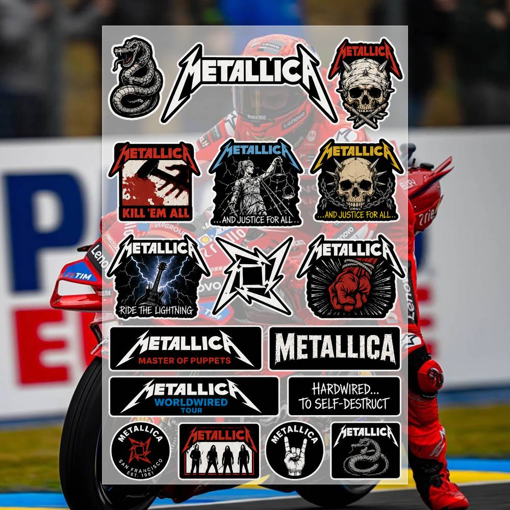 Наклейки M-Metallica: виниловы – обзор и цена Laptop Accessories Wallpaper