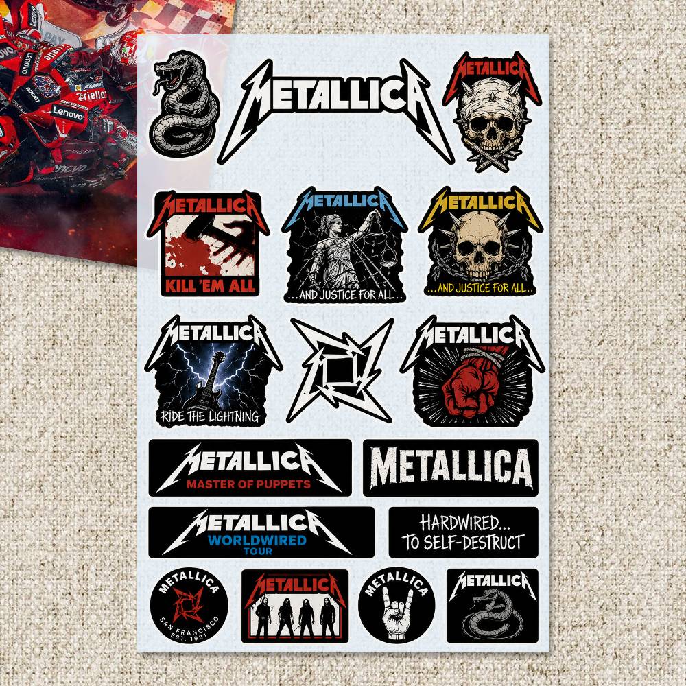 Наклейки M-Metallica: виниловы – обзор и цена Laptop Accessories Wallpaper