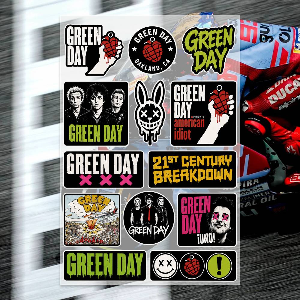 Наклейки G-Green Day, наклейки – обзор и цена Laptop Accessories Wallpaper