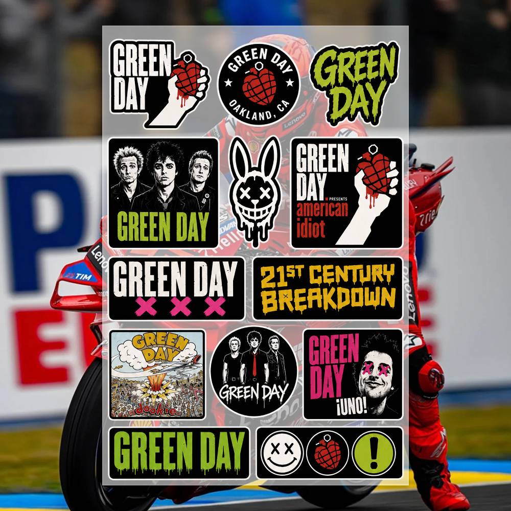 Наклейки G-Green Day, наклейки – обзор и цена Laptop Accessories Wallpaper