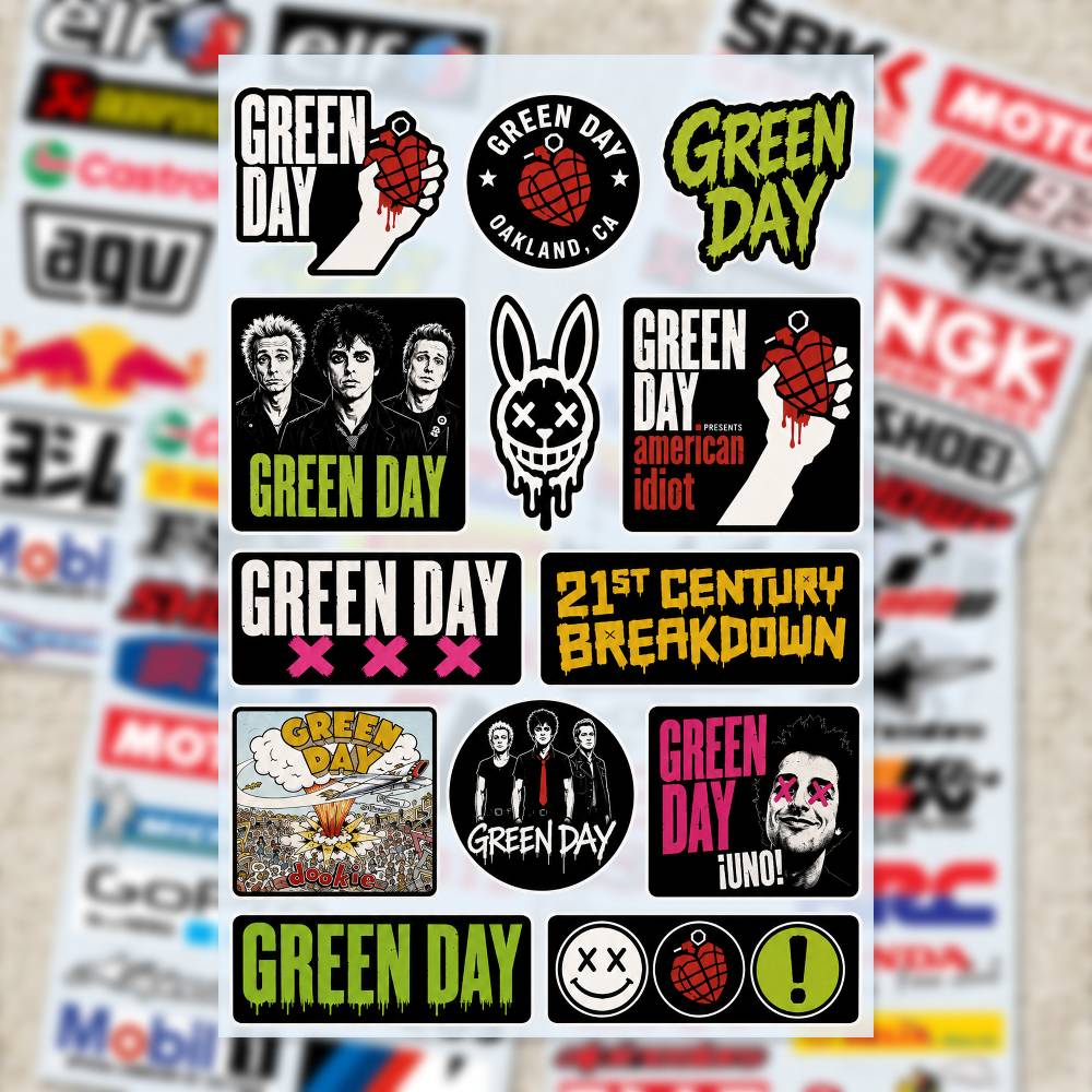 Наклейки G-Green Day, наклейки – обзор и цена Laptop Accessories Wallpaper