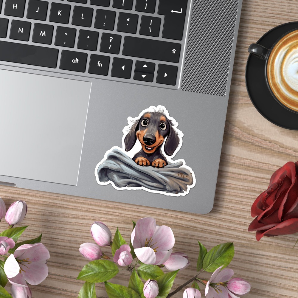 Забавная наклейка с милым щенк – обзор и цена Laptop Accessories To Have